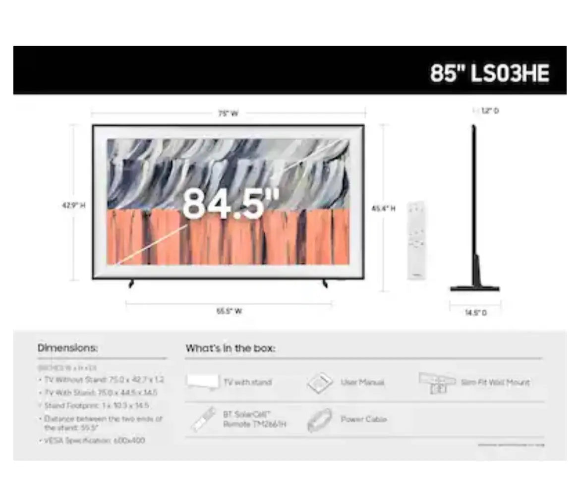 Samsung The Frame 85" 2026 Samsung