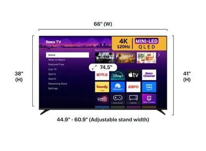 Roku Pro Series 75" Roku