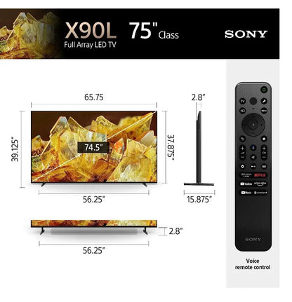 Sony X90L 75" LED 4K Sony